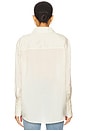 view 3 of 5 Bridget Shirt in Ivory & Black