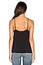 view 3 of 4 Silk Camisole with Lace Details in Black