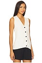 view 2 of 4 Lawrence Vest in Ivory