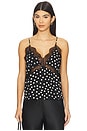 view 1 of 4 Amelie Camisole Top in Double Dot