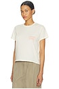 view 3 of 4 Shelley Tee Surfer in Washed Buttercream