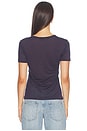 view 3 of 4 SYLVIE 티셔츠 in Midnight Blue