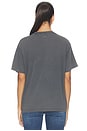 view 4 of 5 Cade Tee Surfer Black Blue in Washed Black