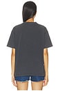 view 3 of 5 Cade Tee Leopard in Washed Black