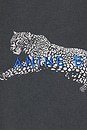 view 5 of 5 Cade Tee Leopard in Washed Black