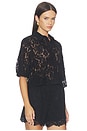 view 2 of 4 Shayna Top in Black Lace