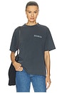 view 2 of 4 Cade Tee Palm in Washed Black