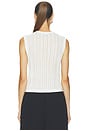 view 4 of 5 Moni Crop Tank in White