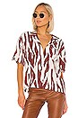 view 1 of 4 Benji Blouse in Zebra