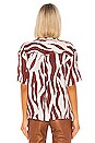 view 3 of 4 Benji Blouse in Zebra