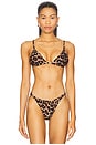 view 1 of 4 Bellamy Bikini Top in Leopard