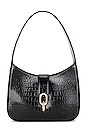 view 1 of 4 Cleo Bag - Black Embossed in Black