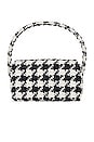 view 2 of 4 Nico Bag in Black And White Houndstooth