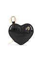 view 1 of 4 Harriett Coin Purse in Black Embossed