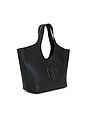 view 3 of 4 Medium Lili Tote in Black Pebbled