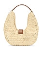 view 2 of 4 BOLSA DE OMBRO COM MONOGRAMA LOU in Natural & Cognac