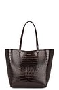 view 2 of 5 Small Elly Tote in Dark Brown