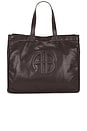 view 1 of 4 Large Rio Tote in Dark Brown