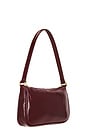 view 3 of 4 Mini Elly Bag in Oxblood Crinkled Patent