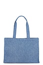 view 2 of 4 Lara Tote Bag in Cascade Blue