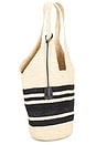view 3 of 4 SAC CABAS GRAND FORMAT LEAH in Black & Natural