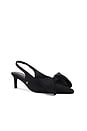 view 2 of 5 COM SALTO NINA in Black Satin