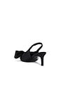 view 3 of 5 COM SALTO NINA in Black Satin