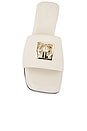 view 4 of 5 Ria Slides Monogram in Ivory