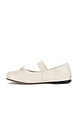 view 5 of 5 Jolie Flats in Bone Crinkled Patent