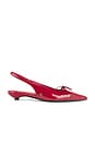 view 1 of 5 Zoey Slingback Heels in Red