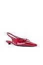 view 2 of 5 Zoey Slingback Heels in Red