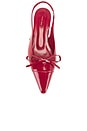 view 4 of 5 Zoey Slingback Heels in Red