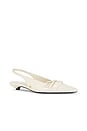 view 2 of 5 Zoey Slingback Heels in Ivory