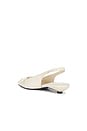 view 3 of 5 Zoey Slingback Heels in Ivory