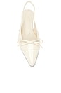 view 4 of 5 Zoey Slingback Heels in Ivory