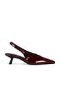 view 1 of 5 Hilda Slingback Pump in Burgundy