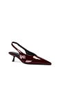 view 2 of 5 Hilda Slingback Pump in Burgundy
