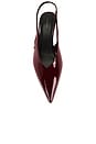 view 4 of 5 Hilda Slingback Pump in Burgundy