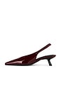 view 5 of 5 Hilda Slingback Pump in Burgundy