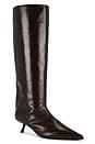 view 2 of 5 TALL HILDA WIDE SHAFT ブーツ in Dark Brown
