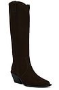view 2 of 5 Tall Tania Boot in Dark Brown
