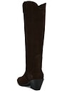view 3 of 5 Tall Tania Boot in Dark Brown