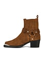 view 6 of 5 BOTTINES MID BIKER  in Tobacco