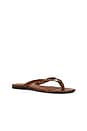 view 2 of 5 Noelle Thong Sandal in Brown