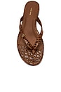 view 4 of 5 Noelle Thong Sandal in Brown