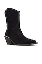 view 2 of 5 BOTTINES MID TANIA in Black