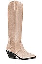 view 1 of 5 Tall Tania Boots in Ash Grey Suede