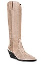 view 2 of 5 Tall Tania Boots in Ash Grey Suede