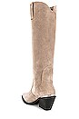 view 3 of 5 Tall Tania Boots in Ash Grey Suede