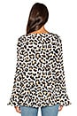 view 3 of 4 BLUSA MANGA CAMPANA in Off White Jaguar